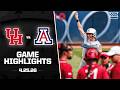Houston vs. Arizona Highlights (4.25.26) | 2026 Big 12 Softball
