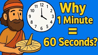 Why 1 Minute Has 60 Seconds? ⏳ The Surprising History Behind Time | @ts7studyzone