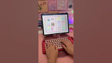 IPad Digital Journal ASMR Keyboard Goodnotes Digital Planner 