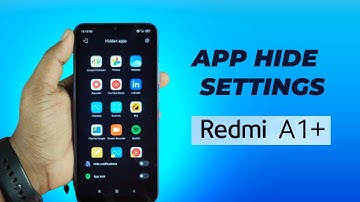 Redmi A1 Plus App Hide Kaise Kare | How To App Hide In Redmi A1 Plus | Redmi A1 Plus Me App Hide