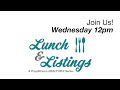 Lunch &amp; Listings | Live Webinar With Burton