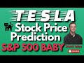 Tesla Stock Price Prediction and Tesla SP500 Inclusion