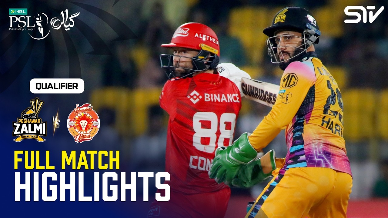 Full Match Highlights | Peshawar Zalmi vs Islamabad United | Urdu ...