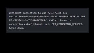 WebSocket connection to wss://... failed: Error in connection establishment - #ALX Software engineer screenshot 5