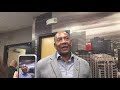 Alex english asked if he ever dunked on michael jordan and larry bird