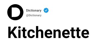 Kitchenette Meaning In English