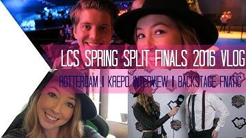KREPO INTERVIEW | BACKSTAGE WITH FNATIC | LCS SPRING SPLIT FINALS EU DAY 1