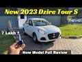 2023 dzire tour s new model  price mileage features changes  detailed review