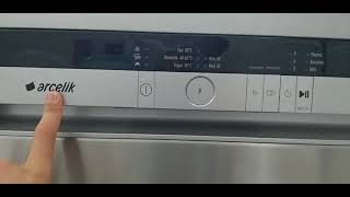 Arçelik bulaşık makinesi resetleme #Arçelik dishwasher reset Resimi