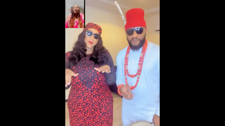 Nollywood Singing and Dancing Couple, Yul Edochie and Judy Austin Wish Their Fans a Happy New Month