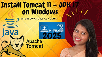Install Apache Tomcat 11 with JDK 17 on Windows | Step by Step Tutorial | September 2025