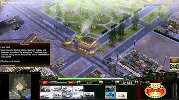 C&C Generals ZH Contra 008 Beta 2 Challenge Nuke Walkthrough Mission 1