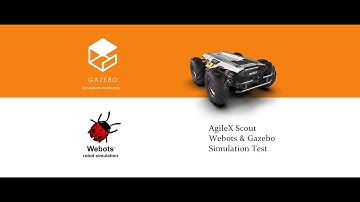 Just finished a simulation test on mobile robot by using Webots & Gazebo