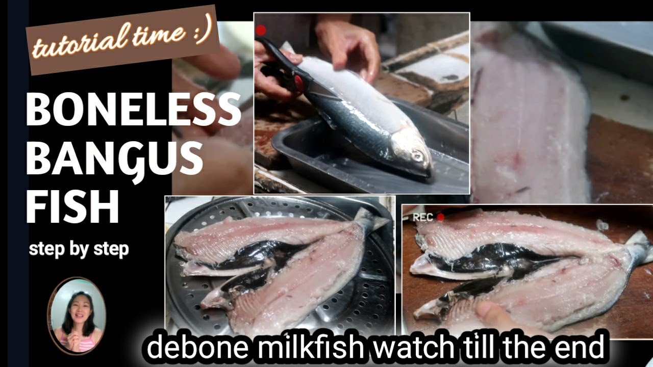 How to DEBONE BANGUS FISH ( MILKFISH ) BONELESS Step by Step Tutorial