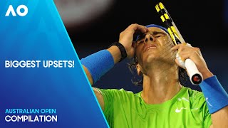 The Greatest Upsets Ever In Tournament History! | Australian Open