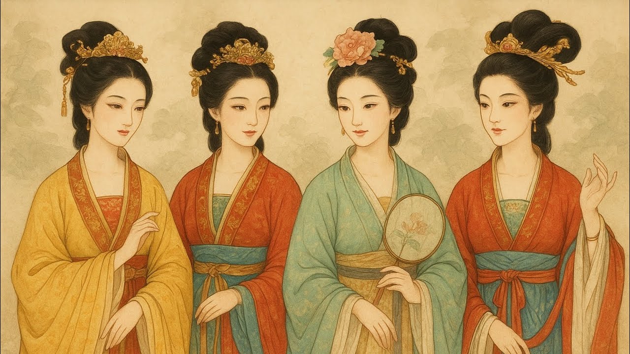 أسطورة الجميلات الأربع في الصين | الجزء الأول