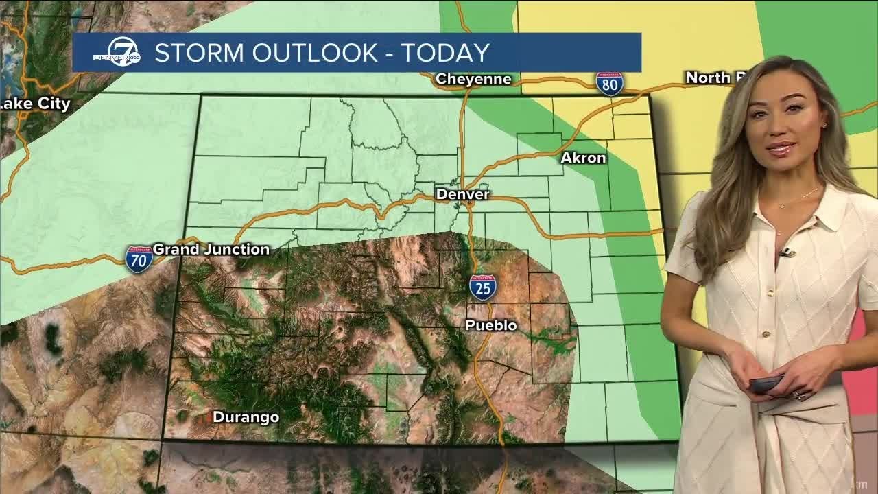 Colorado weather: Severe storms possible on eastern plains - YouTube