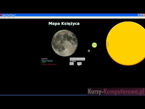 Kurs Astronomii - Księżyc