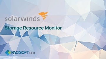 SolarWinds - Storage Resource Monitor