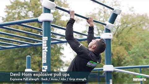 BarManiaPro workouts - Devil horn exercises