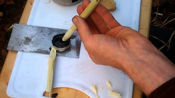 Bushcraft survival/ archery- Arrow-making part 3
