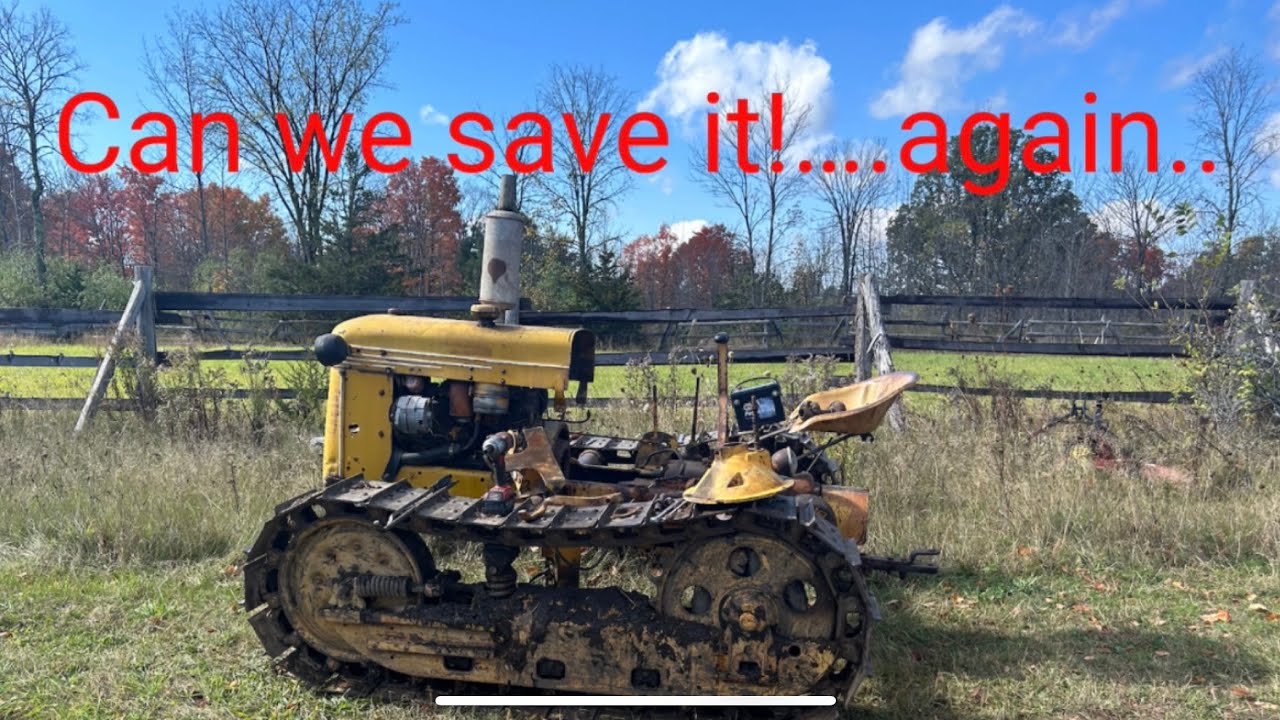 Saving a Oliver cletrac oc3…. Again