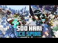 500 Hari di Minecraft tapi Ice Spike Only