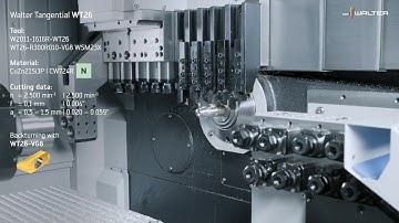 Walter Tangential WT26 - Maximum sharpness for highest precision