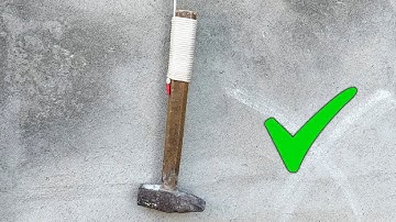 Rope hammer handle. What can paracord be used for? How to knit paracord