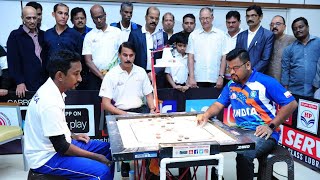 FINAL(MTC-MS): PRASHANT MORE(IND) VS NISHANTHA FERNANDO (SRL)| 8TH CARROM ICF CUP INDIA 2019 at Pune