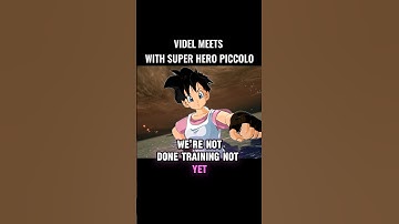 Videl Meets With Piccolo Super Hero 🤯 #crashout #videl #sparkingzero #dragonball #dbz