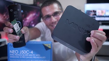 MINIX NEO J50C-4 + NEO W2 & Minix M.2 SSD | LATEST MINI PC Win 10 PRO