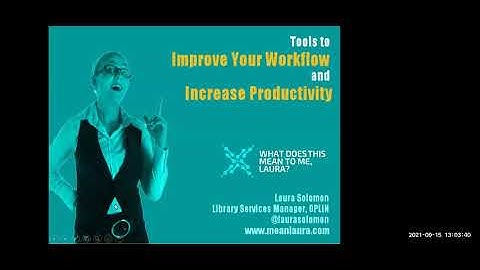 Tech Days 2021: Free Online Tools to Increase Your Workflow & Productivity