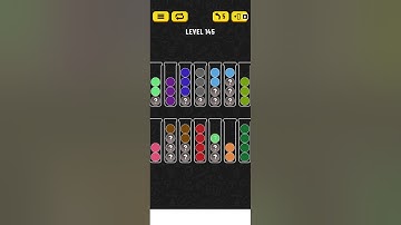 Ball sort puzzle level 145 #ballsortpuzzle
