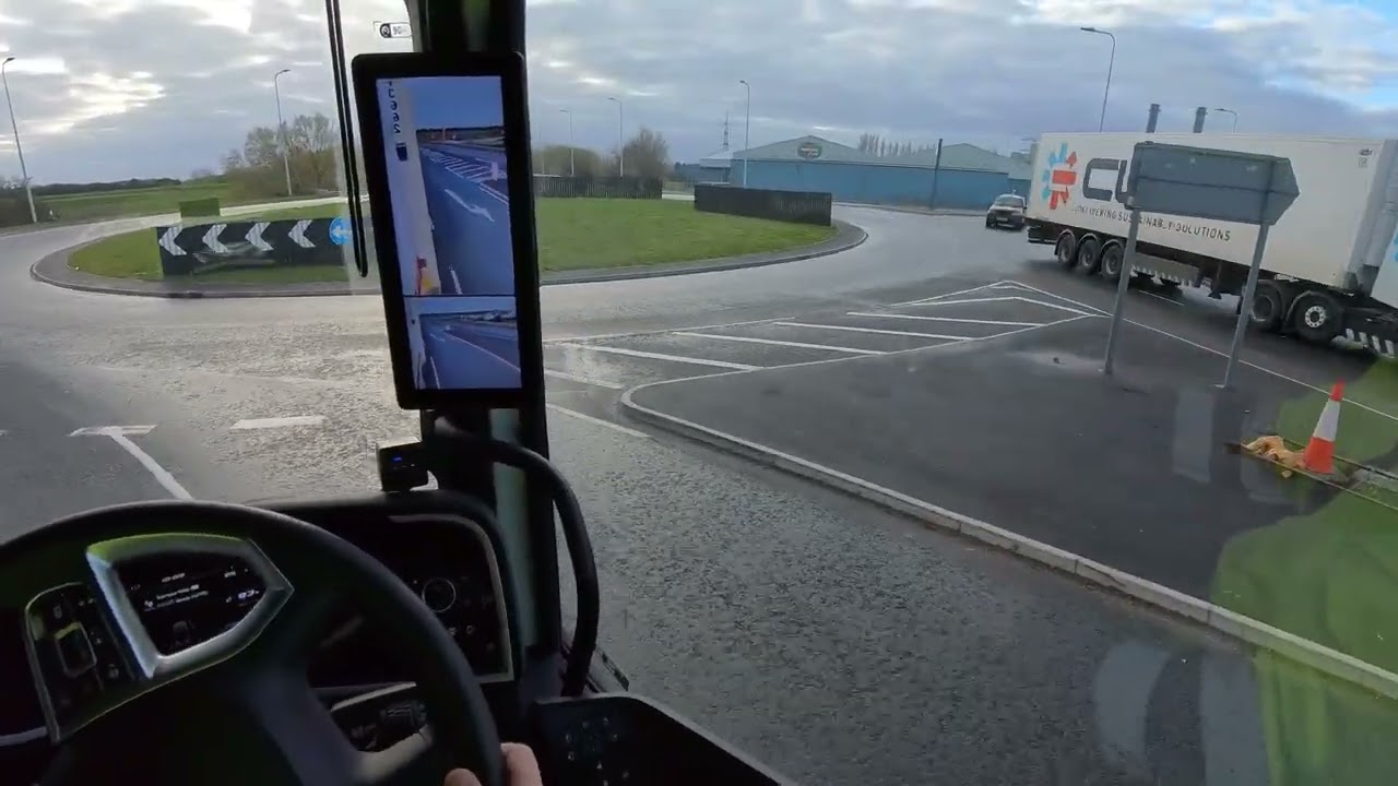 Morning Drive | POV Truck driving
