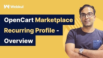OpenCart Marketplace Recurring Profile Plugin - Overview