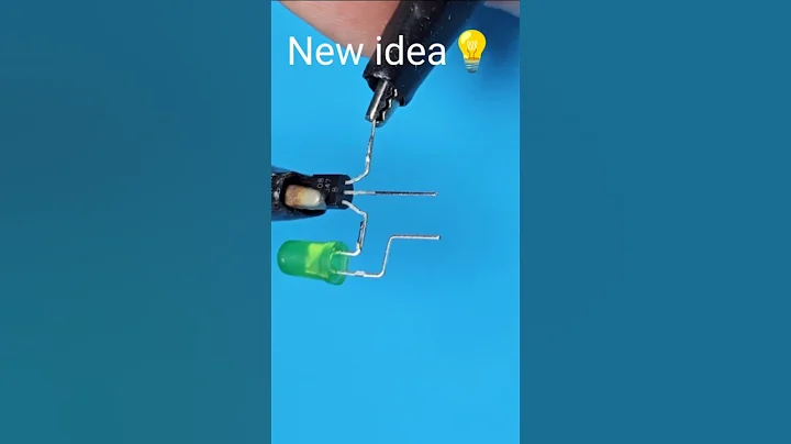 Diy project with Bc547 Transistor / Touch Light #diy #project #youtubeshorts #shorts #ytshorts