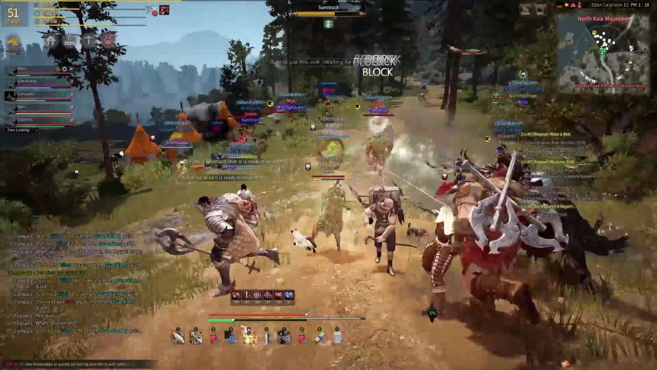 Black Desert Na Gvg Guild War Youtube