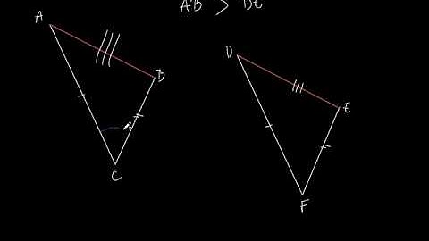 7 Sec  5 6 Inequalities in Two Triangles