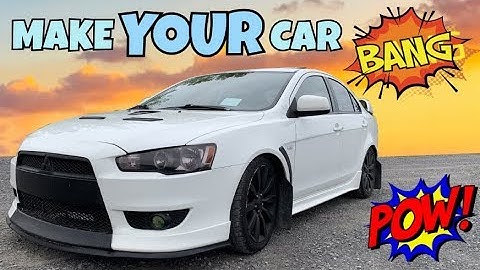 HOW TO MAKE YOUR CAR