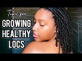 Loc Tips | Growing Healthy Locs | Locs Journey