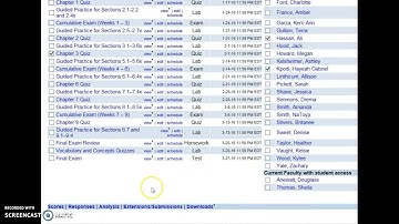 WebAssign - Granting Extra Submissions