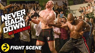 NEVER BACK DOWN: NO SURRENDER | Michael Jai White | Case vs Caesar | Extended Fight Scene