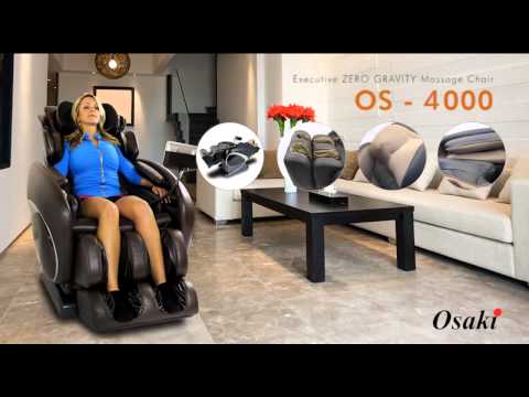 Osaki OS-4000 Zero Gravity Massage Chair Video 2