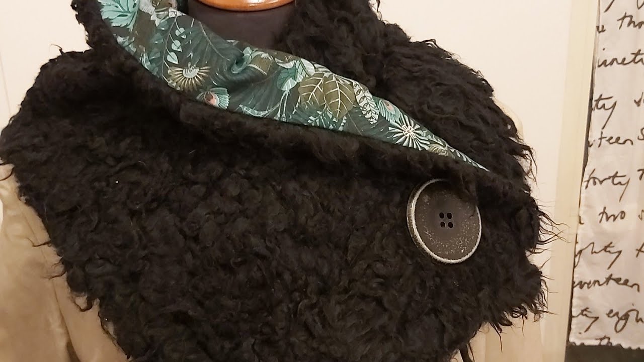 #459 Scaldacollo facilissimo con diversi indossi , si fa in pochi minuti - cucito per principianti