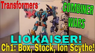 Transformers Custom CW Liokaiser, Ch1: Box, Stock Release, Ion Scythe- GotBot True Review NUMBER 644
