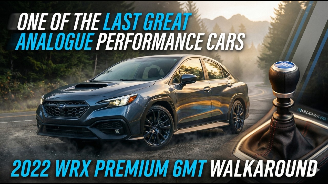 2022 Subaru WRX Premium 6-Speed Manual Walkaround | One of the