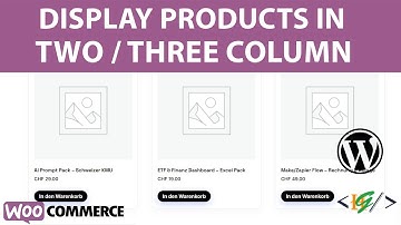 How to Show Products in Two / Three Column in WooCommerce Archive Pages | Shop | Category | Tag
