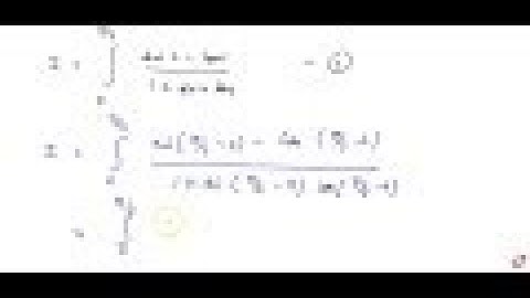 By using the properties of definite integrals, evaluate the integrals `int_0^(pi/2) (sinx-cosx)/...