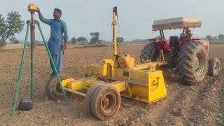 Massey Ferguson 385 Operating Laser Land Leveler Dangroustractorstunt 385Truck JCB